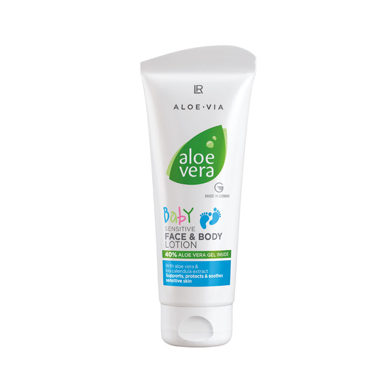 Лагідний лосьйон для обличчя та тіла малюків Aloe Vera Baby