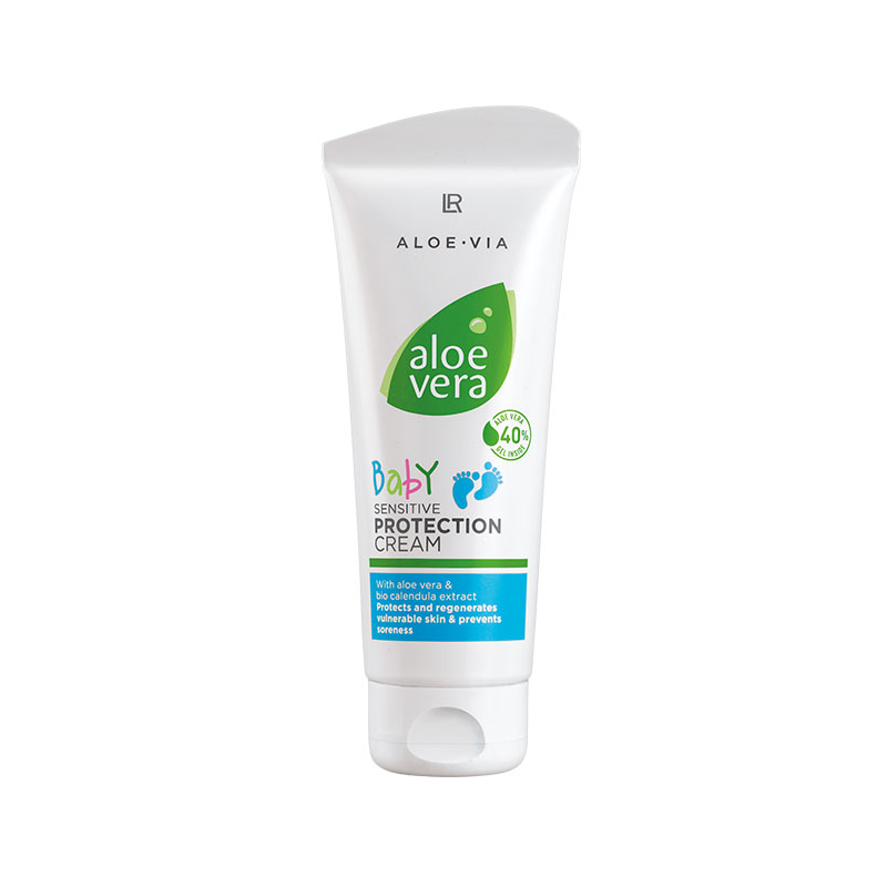 Лагідний захисний крем для малюків Aloe Vera Baby